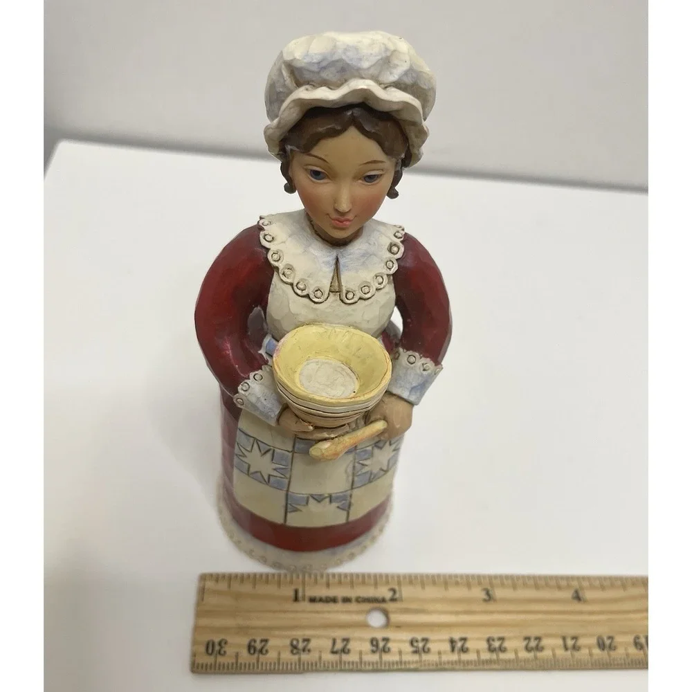 Jim Shore Woman Figurine 2012 Fall Thanksgiving 